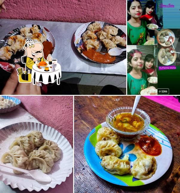 Meals at Authentic Momo