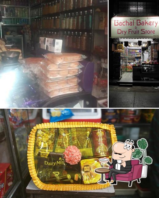 The interior of Bachal Bakery N Dry Fruits Store