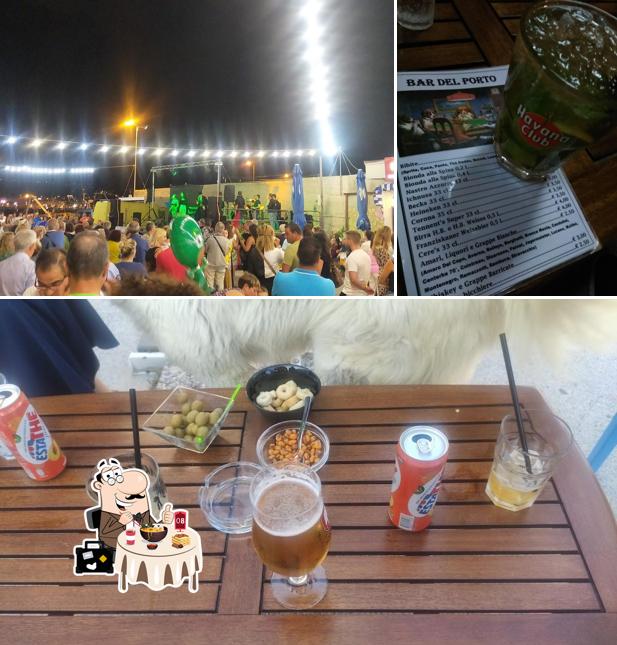 La cibo e birra del ristorante