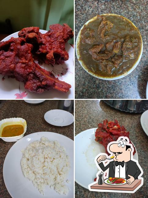 Food at Hotel chaps house