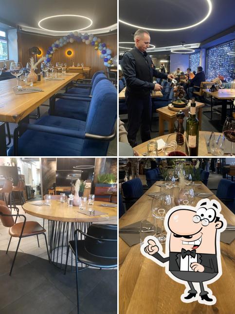 Gli interni di Restaurant La Table de Montreux