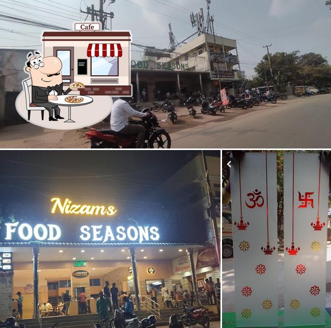 The exterior of NIZAMS FOOD SEASONS
