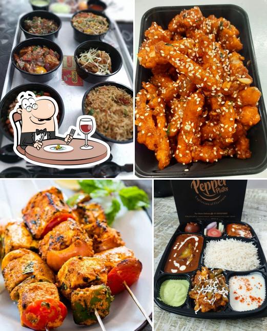 Meals at Pepper Plates - Explosion of Flavours