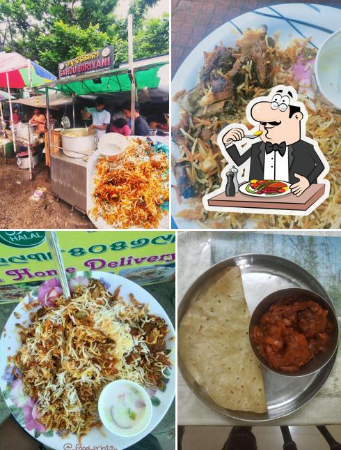Food at Sahoo Biriyani