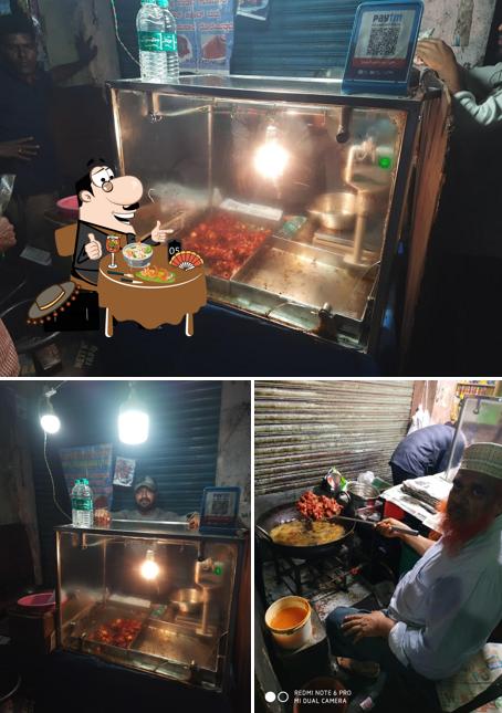 This is the image displaying food and interior at Shahi Chicken Kabab