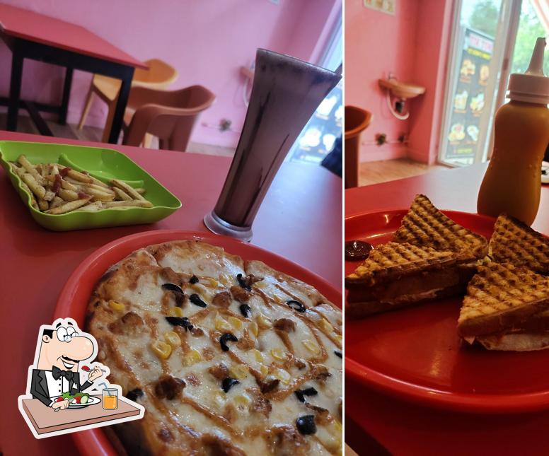 Meals at TikTok ice cream and snacks