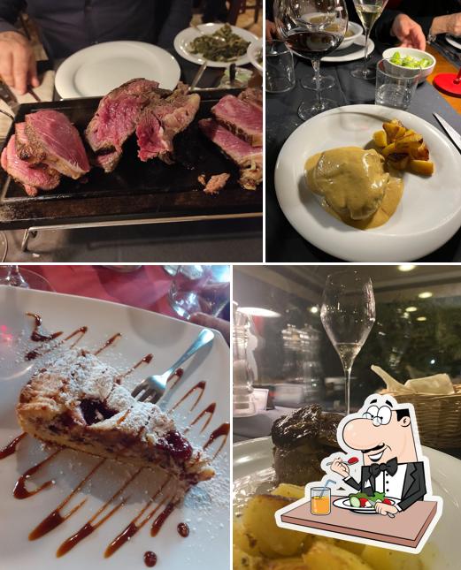 Cibo al Trattoria la Bassa