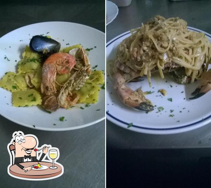 Platti al Ristorante da Beppe a ca du gumbu