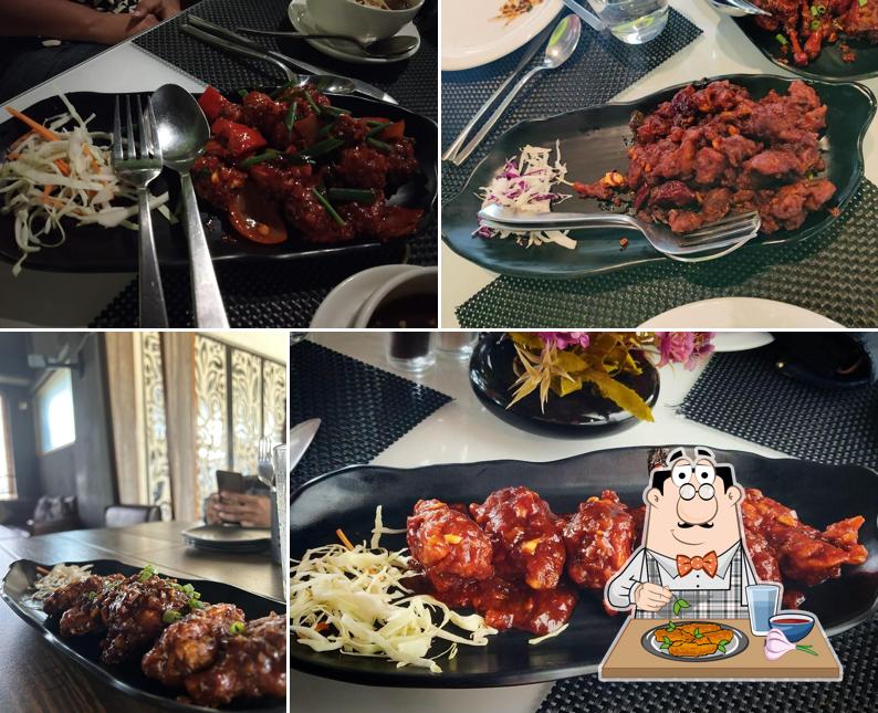 Chicken wings at Thyme Family Restaurant
