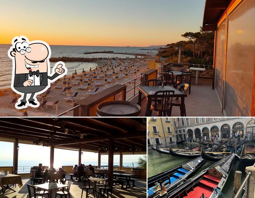 Tra le diverse cose da Tigriglio beach food si possono trovare la interni e esterno