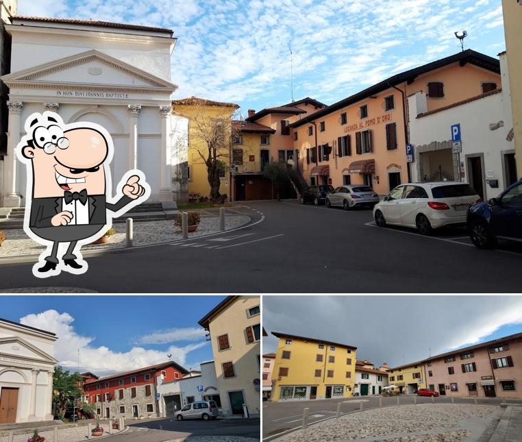 Goditi la vista dagli esterni di Bar Da Giordano