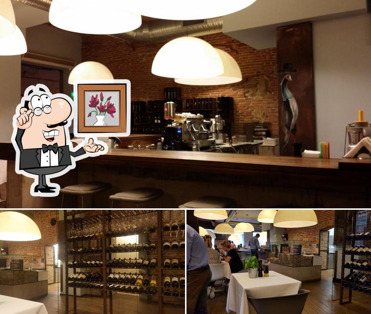 L'intérieur de Baracca
