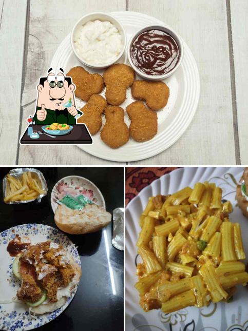 Food at CRAZY BURGER