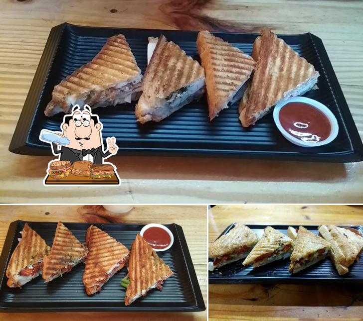 Have a sandwich at Gurudatta Cafe Wai
