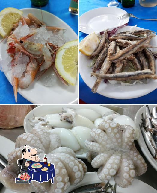 Prenditi tra i vari pasti di mare disponibili a De Giosa Pesce, Pizza e Ristorante