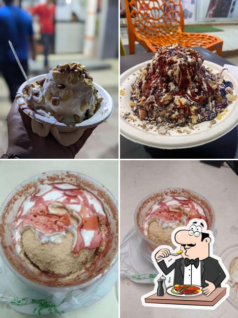 Food at Jay bhavani dryfruit dish gola