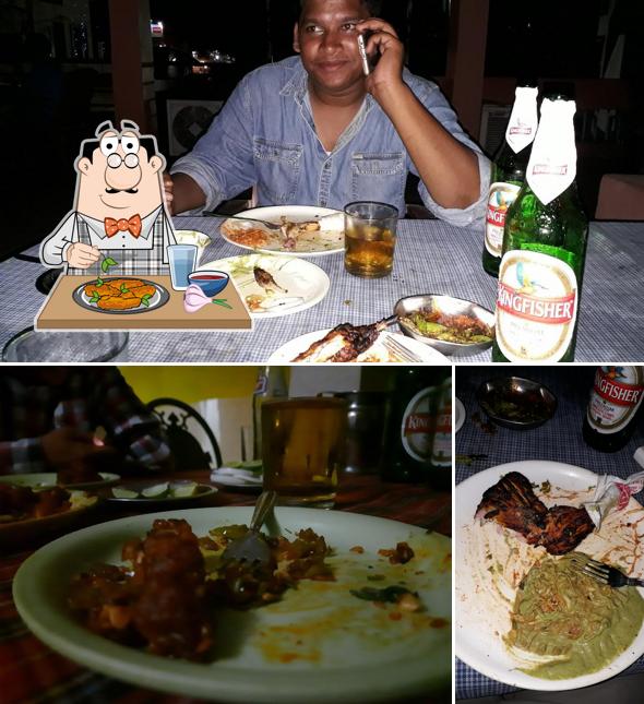 Chicken wings at Indu Bar and Restaurant
