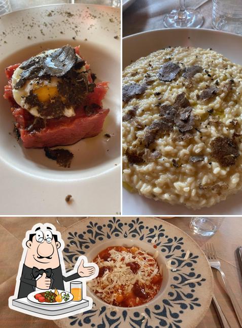 La cibo e bevanda del ristorante