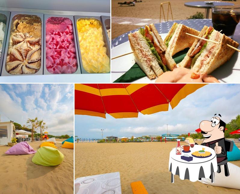 Piatto di formaggi al La Vela Beach Life