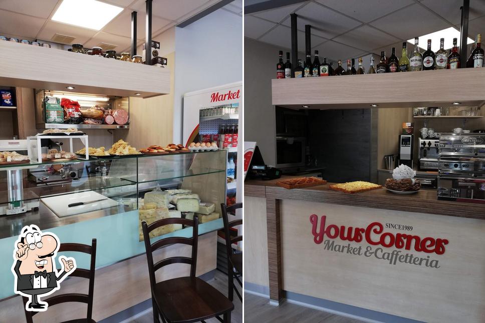 Gli interni di Your Corner, Market Bar
