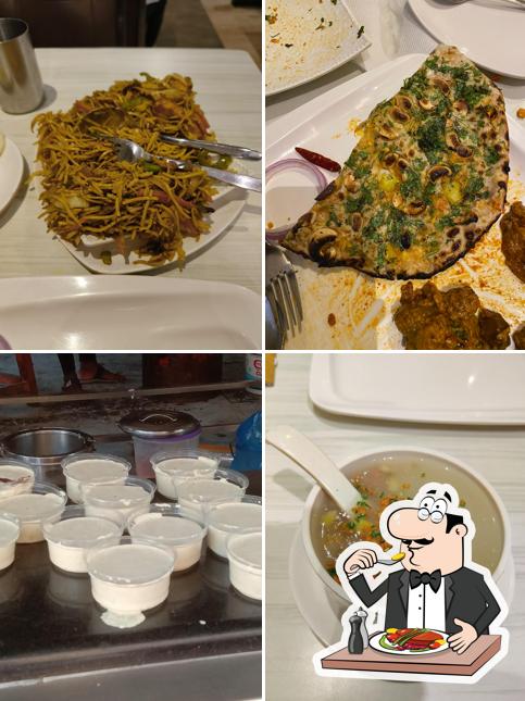 Food at Balaji Family Dhaba - Pure Veg Restaurant Hotel Biryani Jain Food Begumpet