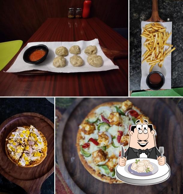 Dumplings at Chai Biscoot Bar