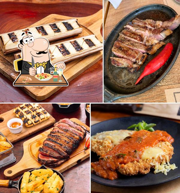 Platos en Filadelfia Brasa