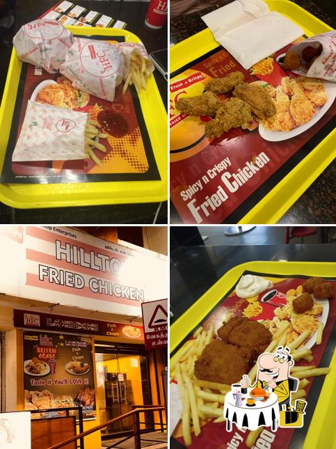 Meals at HFC (Hilltop Fried Chicken)
