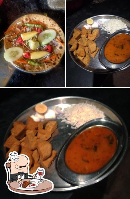 Get meat meals at Hotel balaji restaurant and nasta