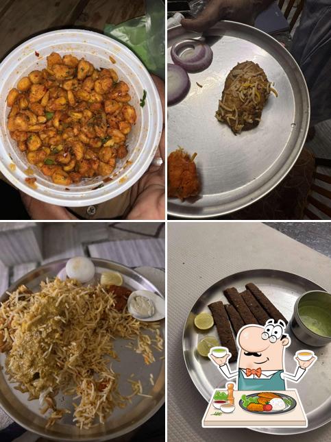 Pulled pork sandwich at MIRCHI FOOD COURT