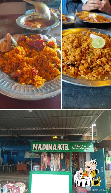Check out the photo displaying food and interior at Madina Hotel (Spl Dalcha Khana)