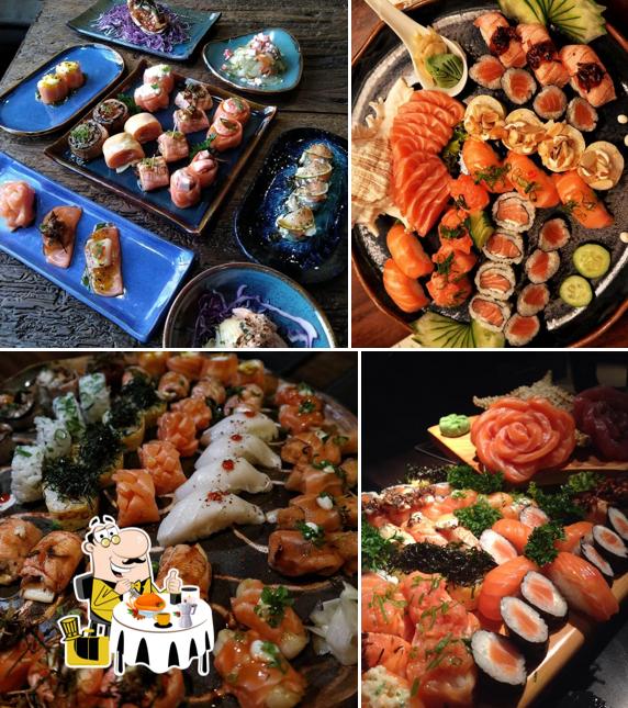 Food at Sashiburi Sushi House