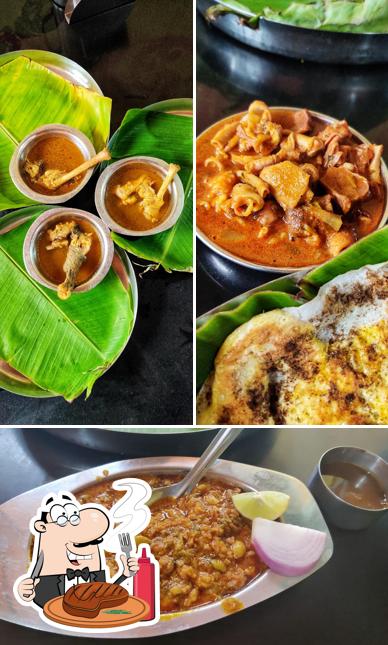 Try out meat meals at Sinchana mess