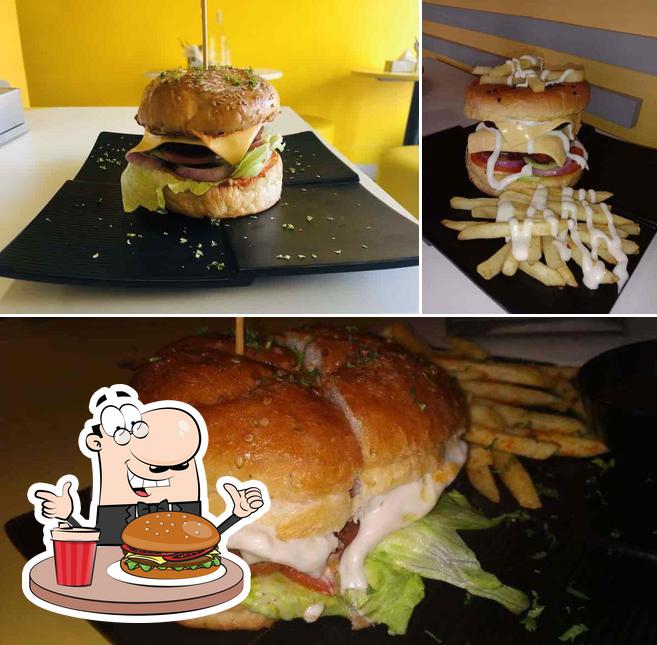 Get a burger at Thepaneerandpotato