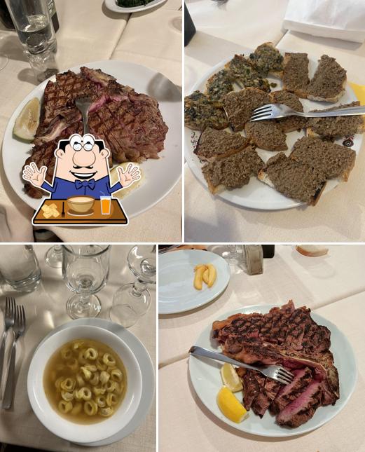 Platti al Trattoria La Casa del Prosciutto