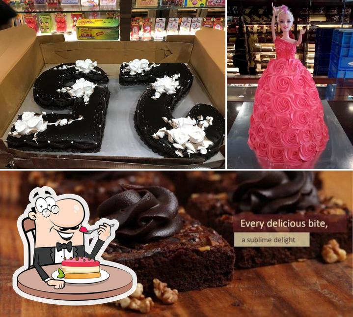 Ribbons & Balloons - The Cake Shop offers a selection of sweet dishes