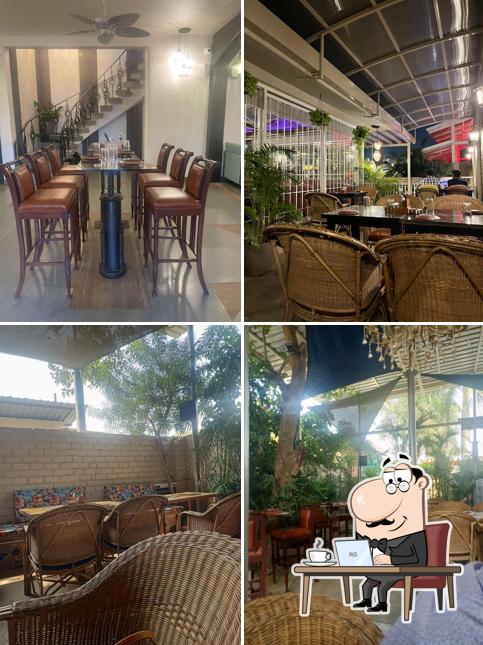 The interior of The Copper Kettle