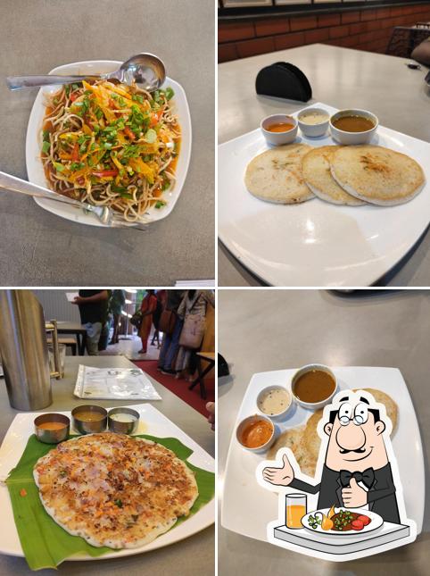 Food at Uduppi Cafe Pure Vegetarian Restaurant