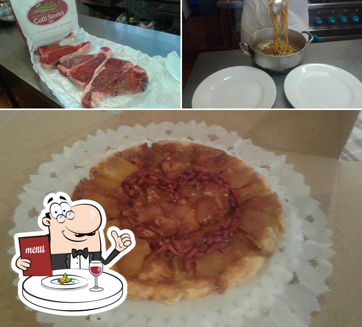 Cibo al trattoria il fiore