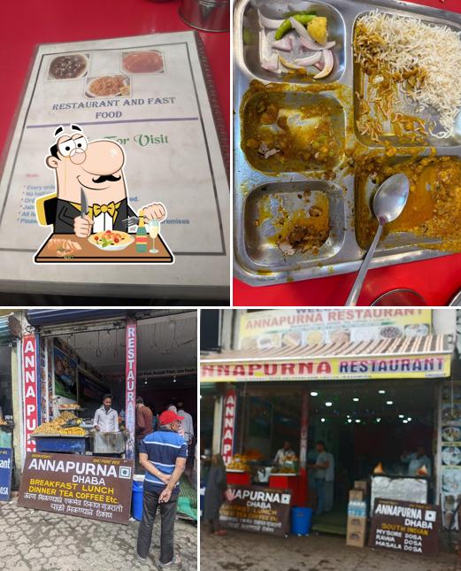 Food at Annapurna Restaurant