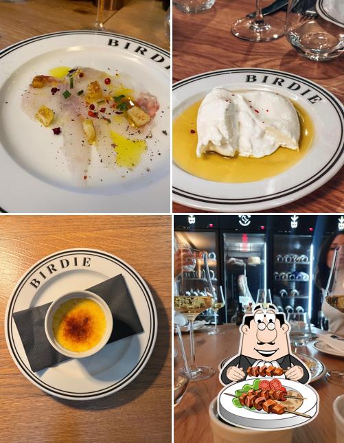 Creme brulee al Birdie Restaurant