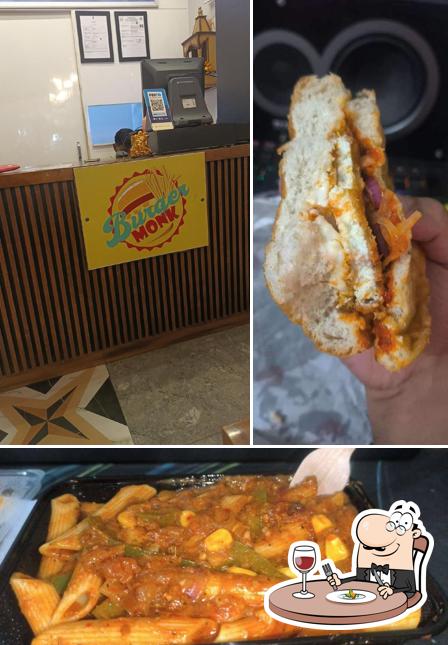 Burger Monk is distinguished by food and exterior