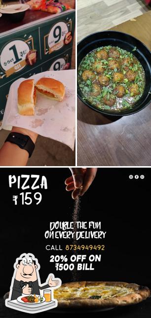 Food at DOWNTOWN CAFE AND SNOOKER
