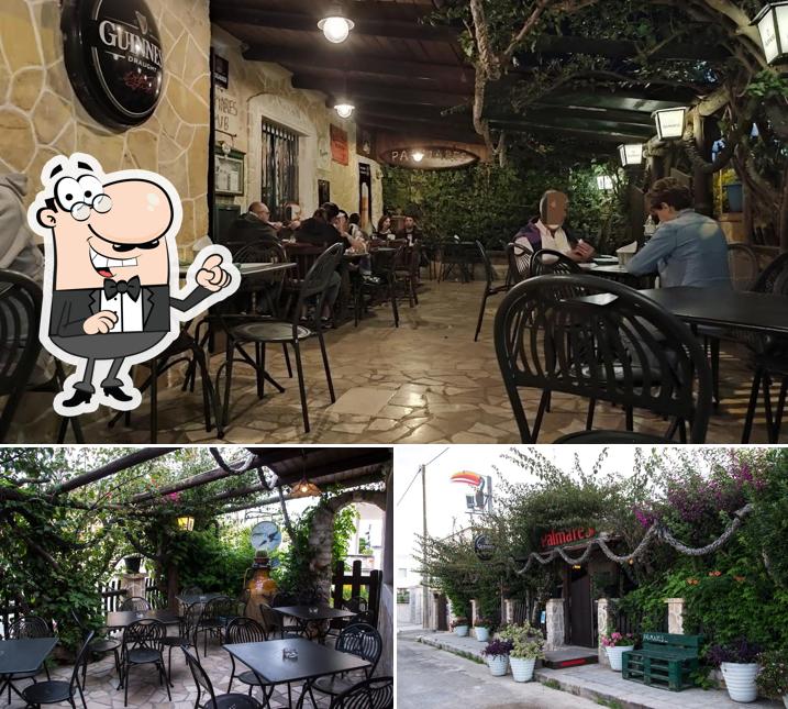 Gli interni di Palmares Club irish pub