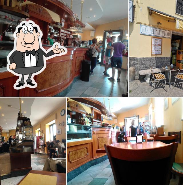 Gli interni di Bar dell'Altipiano