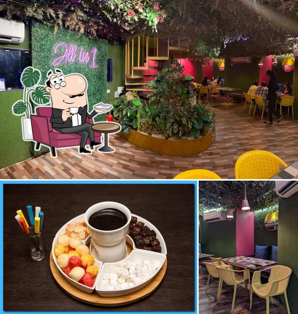 Check out how All in 1 - Pure Jain Restaurant looks inside
