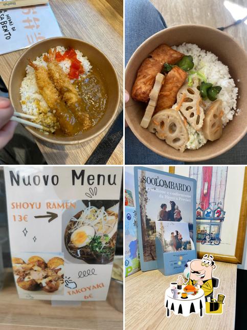 Cibo al CASA BENTO gastronomia giapponese