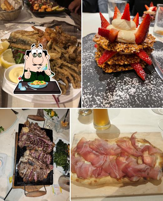 Panino con maiale stirato al La Corte Sconta, Osteria & Pizza