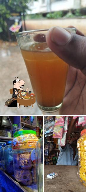 Food at Manu Bhai tea khati