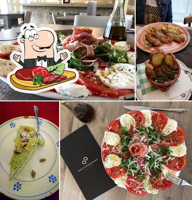 Beef carpaccio at Pane&pomodoro